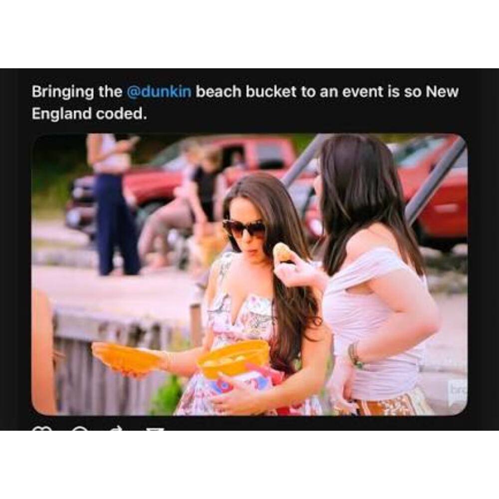 Dunkin' Donuts Beach Bucket/Pail/Shovel/Lid Real Housewives of Rhode Island-NEW! - Picture 2 of 7